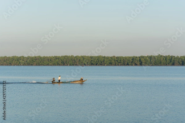 Obraz Long tail boat