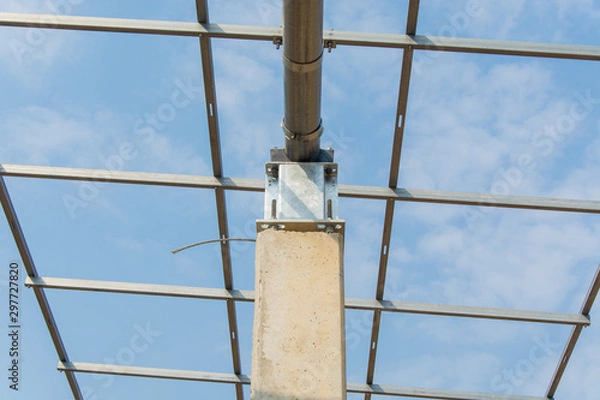 Obraz Solar panel support