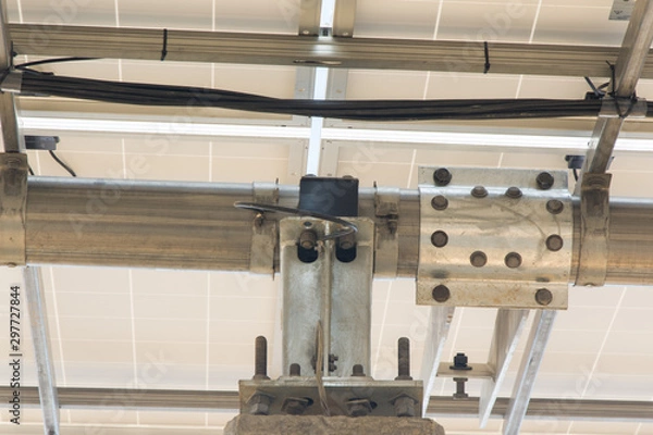 Obraz Solar panel support