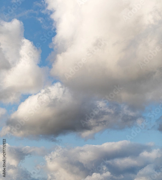 Fototapeta blue sky with clouds