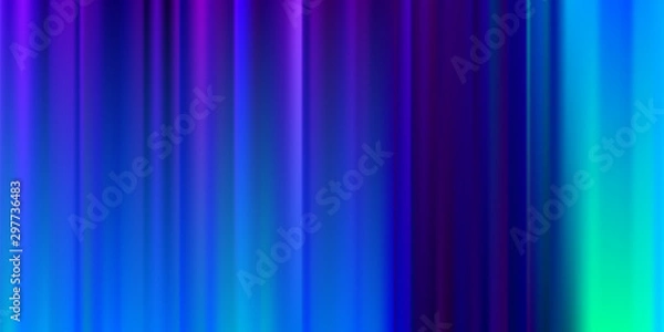 Fototapeta Iridescent, Minimal, Blurred Background. 