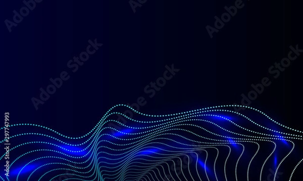 Obraz Abstarct technology fluid background