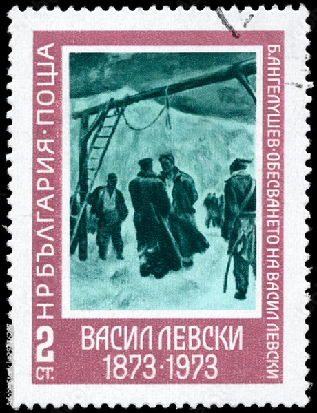 Fototapeta BULGARIA - CIRCA 1973 Execution