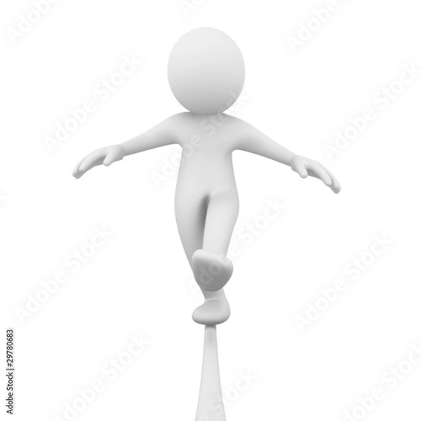 Obraz Tightrope walker