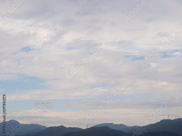 Obraz 静岡の山並み