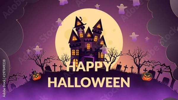 Fototapeta Halloween Titles