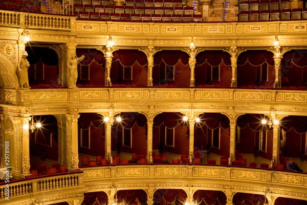 Obraz inside an old theater