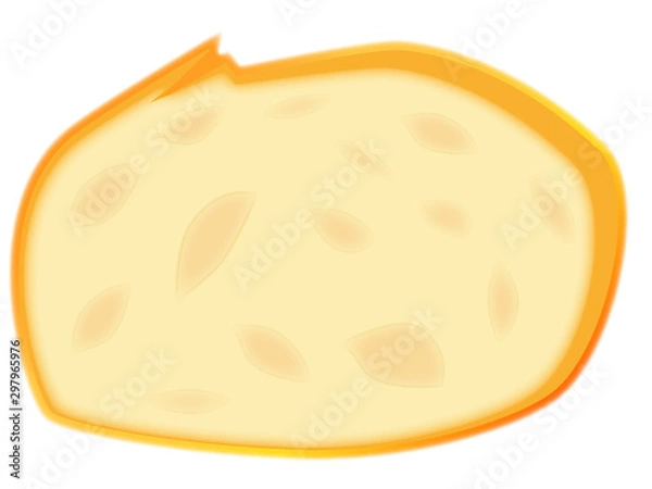 Obraz フランスパン　スライス