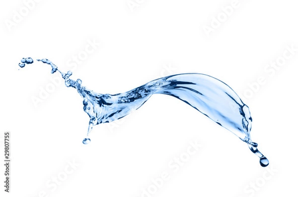 Fototapeta water splashing