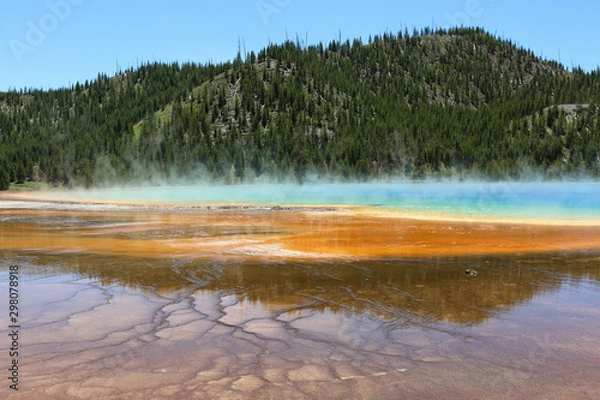 Obraz grand prismatic spring