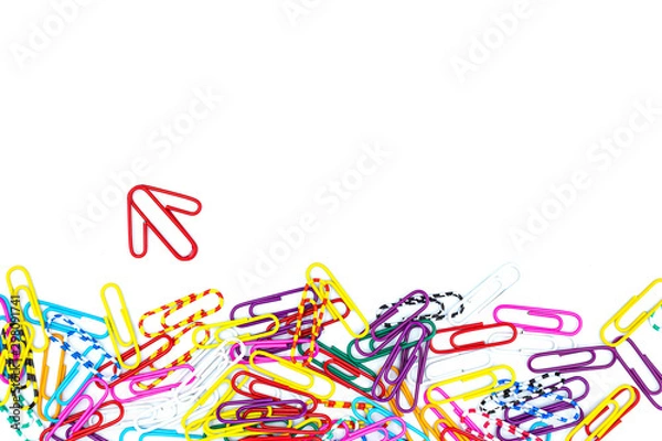 Fototapeta paperclip