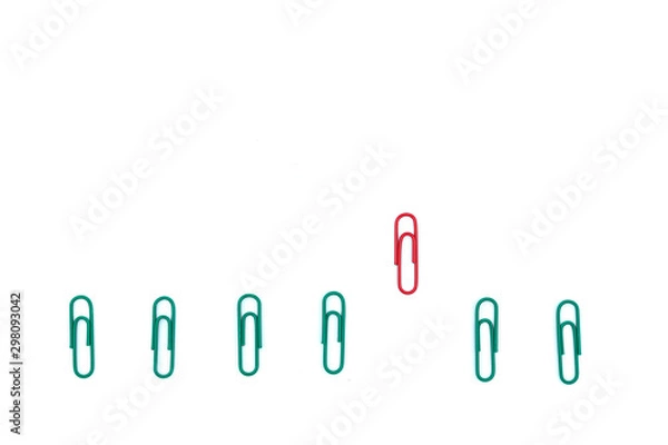 Fototapeta paperclip