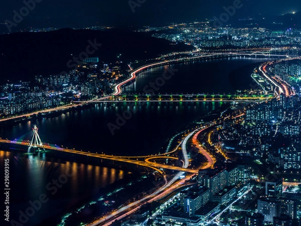 Obraz seoul night view
