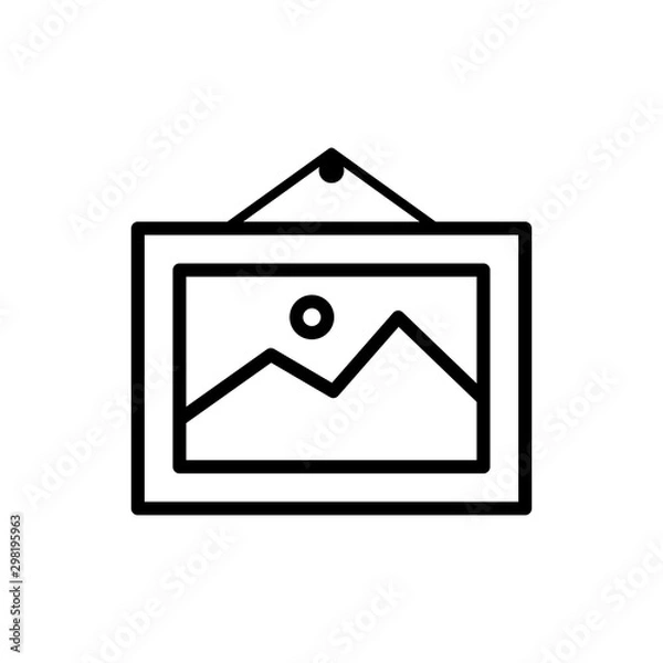 Obraz picture frame icon