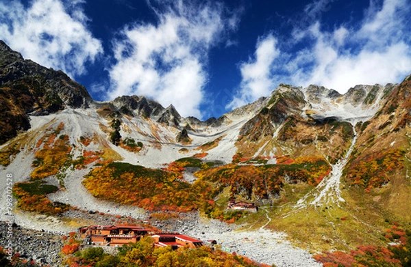 Obraz 涸沢カールの紅葉