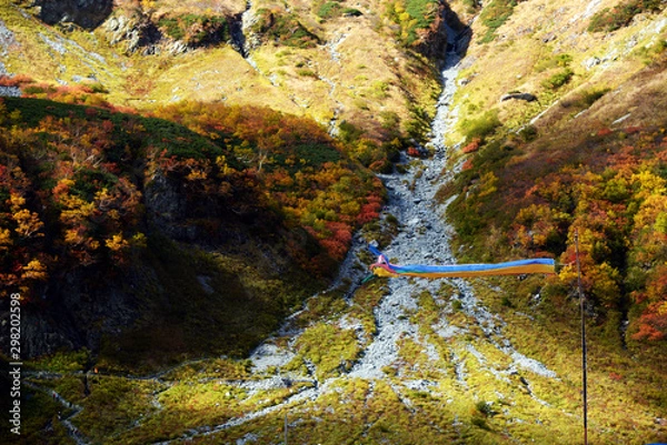 Obraz 涸沢カールの紅葉