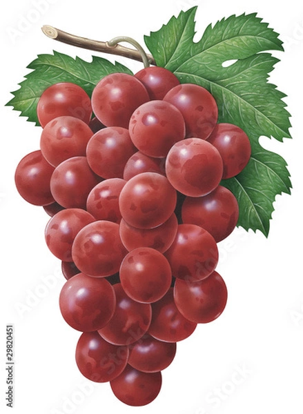 Obraz Red Grapes