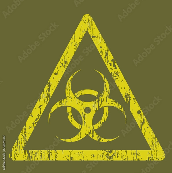 Obraz biohazard sign