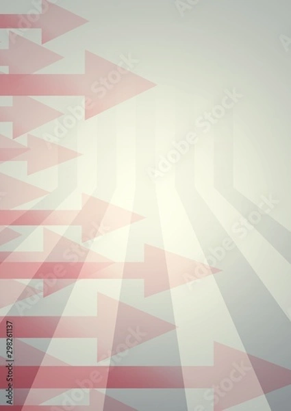 Fototapeta 抽象的な矢印の