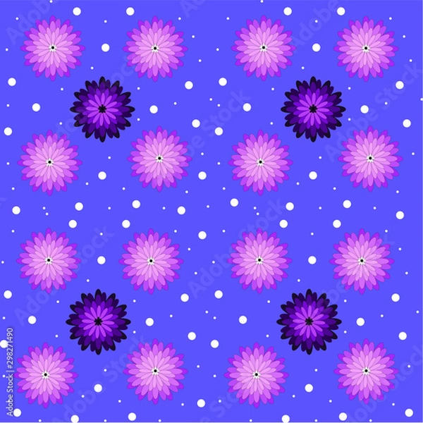 Obraz seamless pattern with flowers