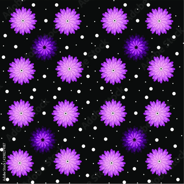 Obraz seamless pattern with flowers