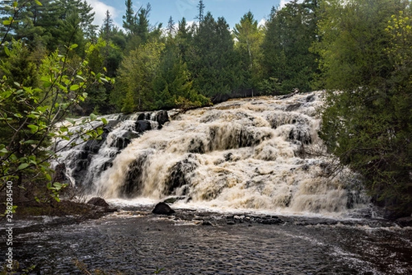 Obraz waterfall in the forest