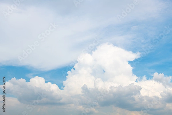 Obraz blue sky with clouds