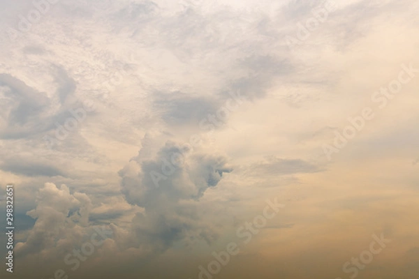 Obraz sky with clouds