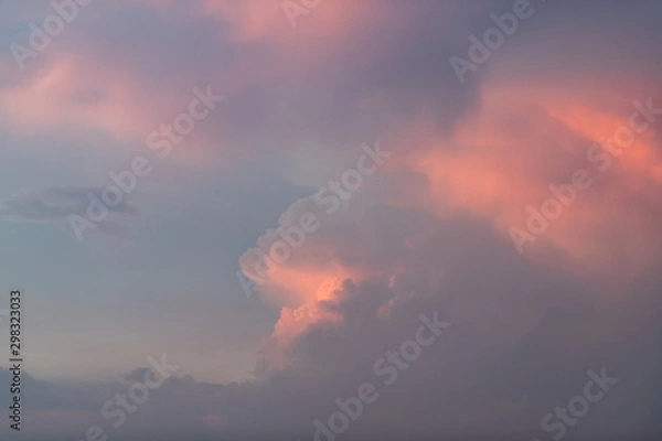 Obraz dramatic sky with clouds