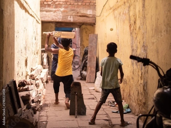 Obraz Cricket in Varanasi 