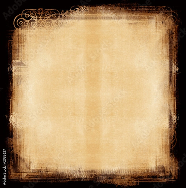 Fototapeta grunge border and background