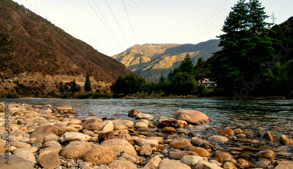 Obraz lake in the mountains