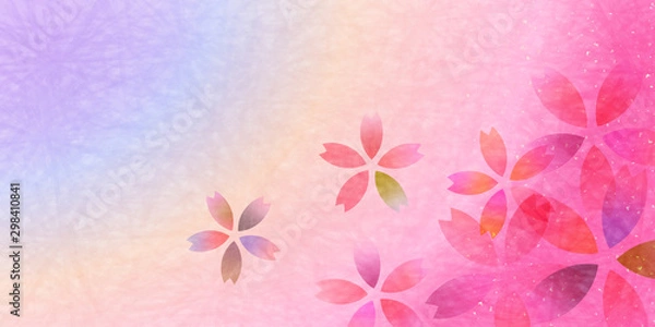 Fototapeta 桜　春　花　背景