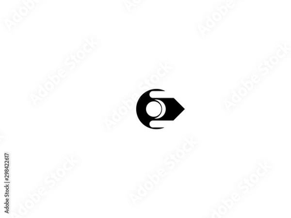 Obraz minimalist and clean logo design