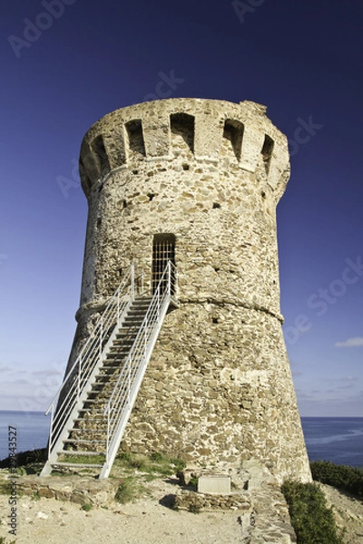 Obraz tour genoise en Corse (fautéa)