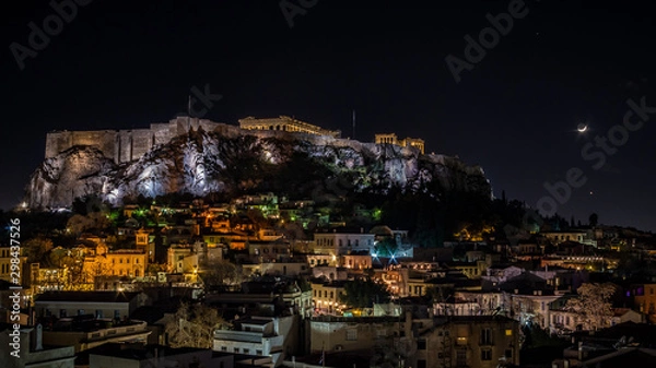 Obraz Athens at night