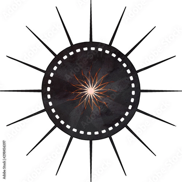 Fototapeta Compass Rose