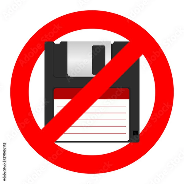 Obraz Do not use old equipment.