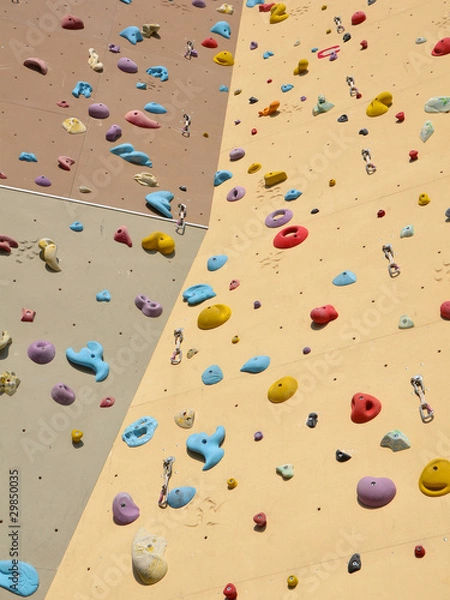 Obraz kletterwand