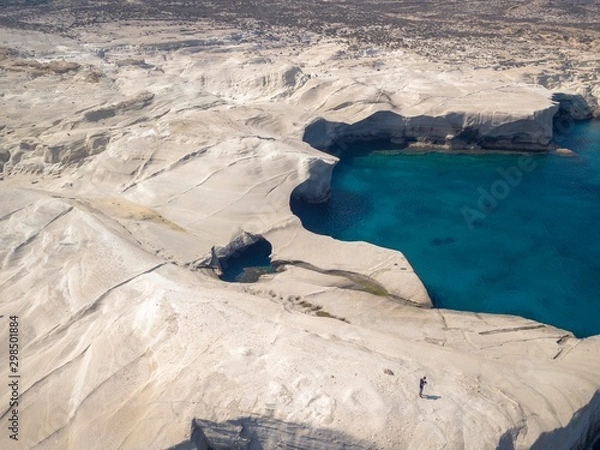 Obraz Sarakiniko Cliffs