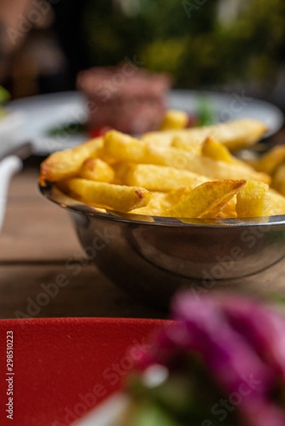 Obraz assiette de frites belge