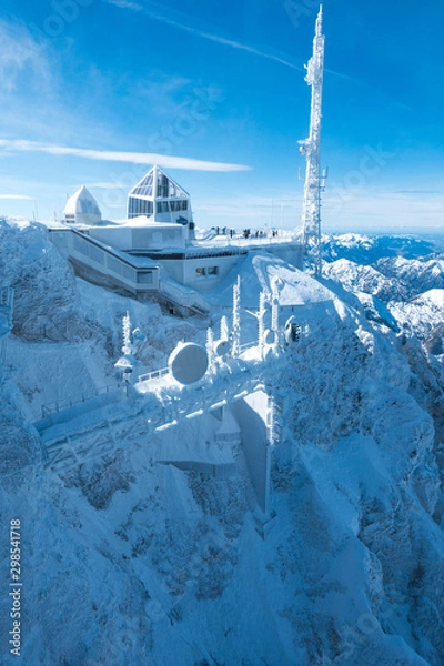Obraz Summit station at Zugpitze