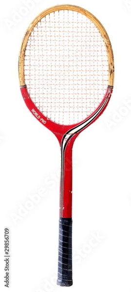 Obraz Old tennis racket