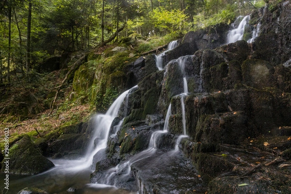 Fototapeta Hiking GR5 through the Vosges