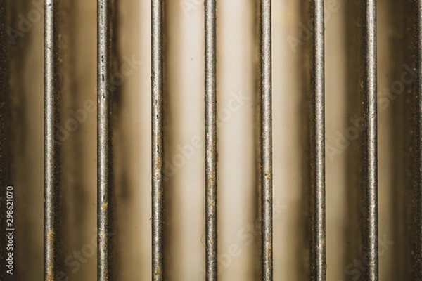 Fototapeta Computer radiator abstract macro background. processor cooling system. motherboard detail