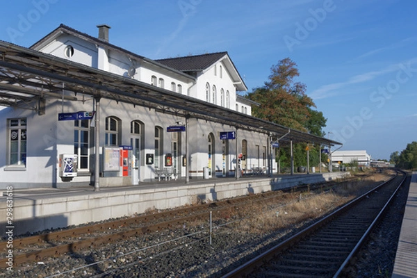Obraz am Bahnhof Kempen