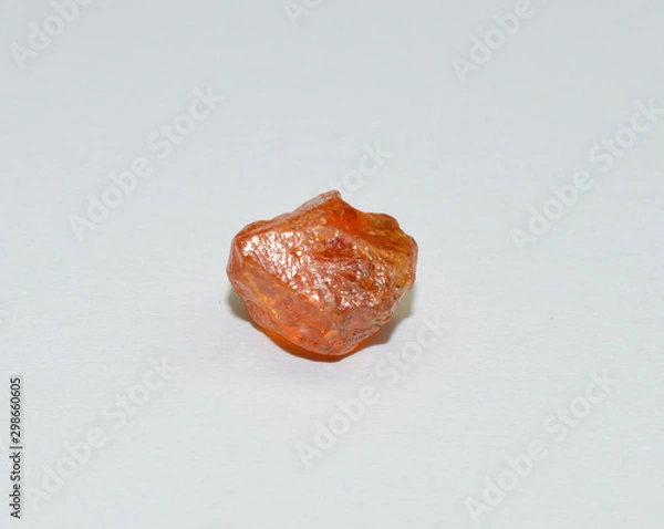 Obraz Spessartine Garnet natural raw gemstone