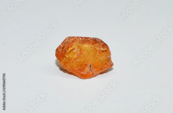 Obraz Spessartine Garnet natural raw gemstone