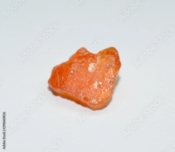 Obraz Spessartine Garnet natural raw gemstone