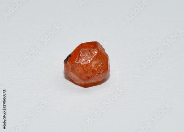 Obraz Spessartine Garnet natural raw gemstone